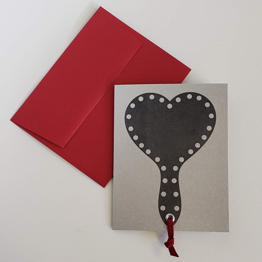 HEARTBREAKER LETTERPRESS CARD