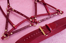 Load image into Gallery viewer, SWEETHEART BRA AND BELT SET
